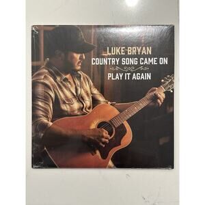 LUKE BRYAN VINYL LP 7" COUNTRY SONG CAME ON PLAY IT AGAIN